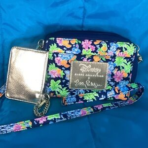 Lilly Pulitzer x Disney park crossbody bag